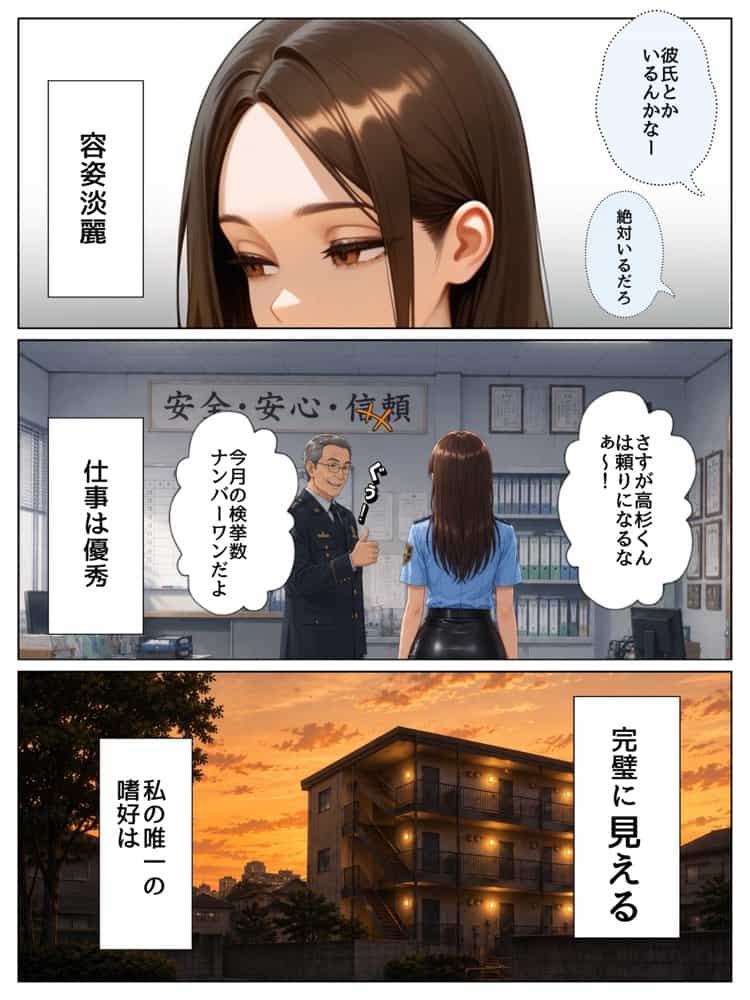 実は汚部屋で毎日オナってる生き遅れBBA警官の愛用ディルドと俺のチン〇が激似だったのでセフレ化したら孕ませてしまった話