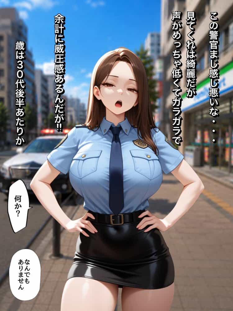 実は汚部屋で毎日オナってる生き遅れBBA警官の愛用ディルドと俺のチン〇が激似だったのでセフレ化したら孕ませてしまった話