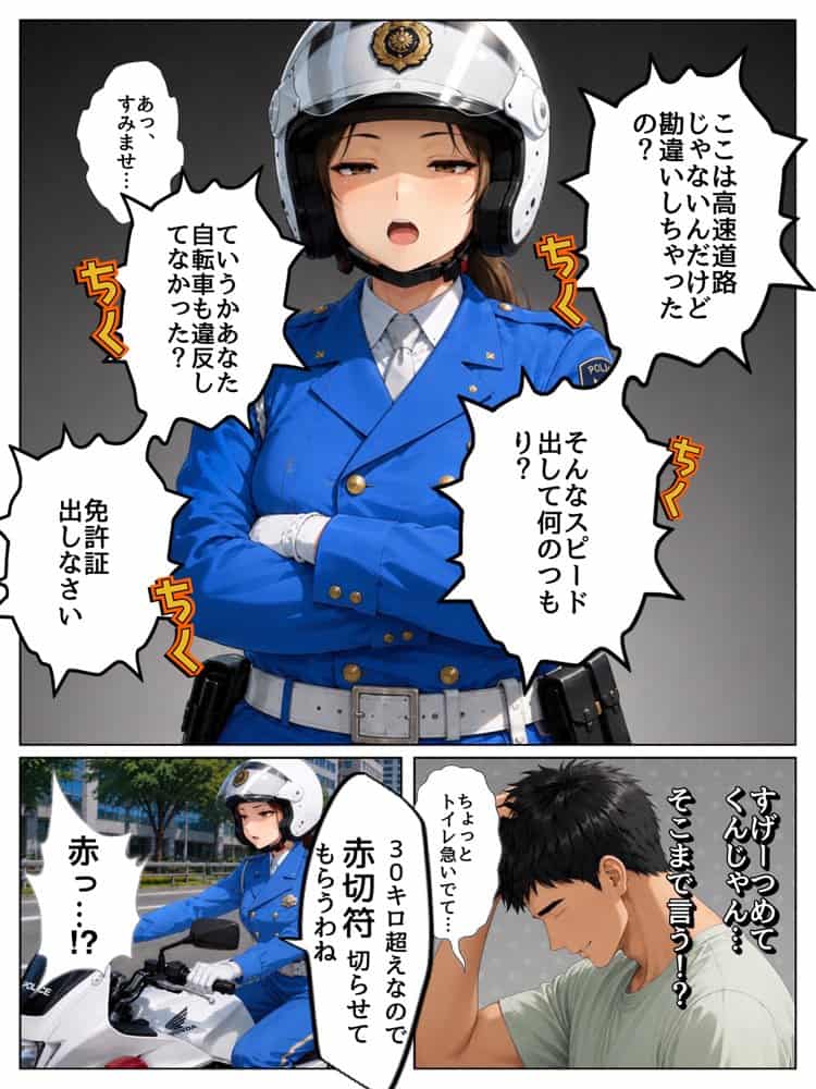 実は汚部屋で毎日オナってる生き遅れBBA警官の愛用ディルドと俺のチン〇が激似だったのでセフレ化したら孕ませてしまった話