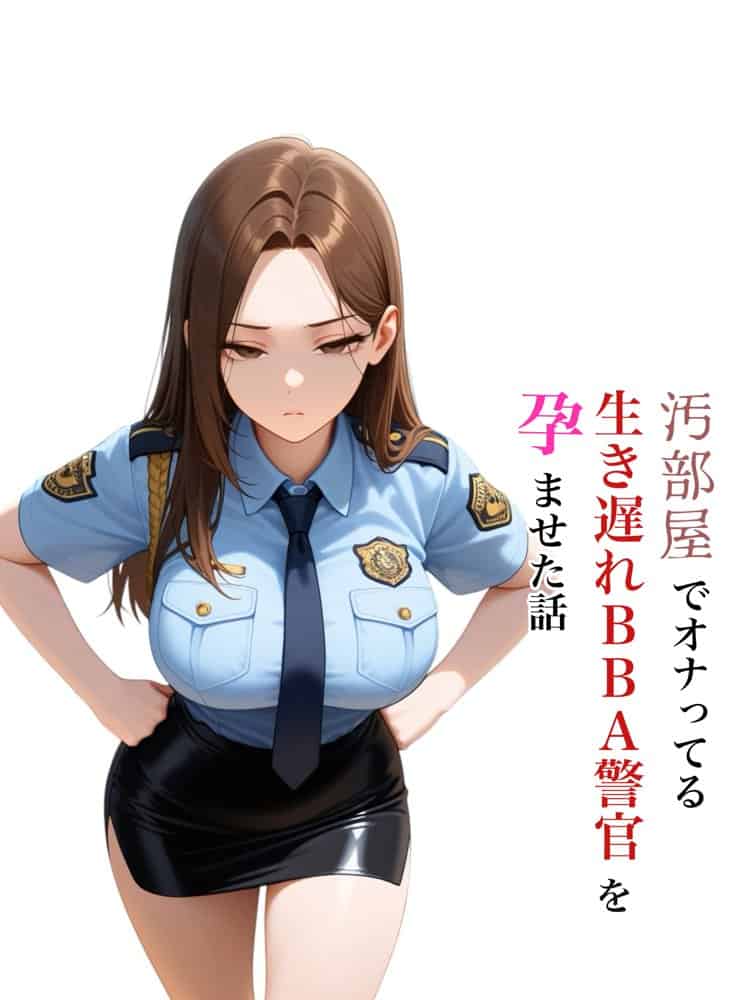 実は汚部屋で毎日オナってる生き遅れBBA警官の愛用ディルドと俺のチン〇が激似だったのでセフレ化したら孕ませてしまった話