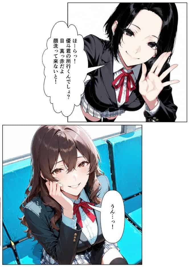 自暴自棄〜両想いなのに…〜【モザイク版】 hitomiエロ漫画raw(同人誌)無料サンプル画像013