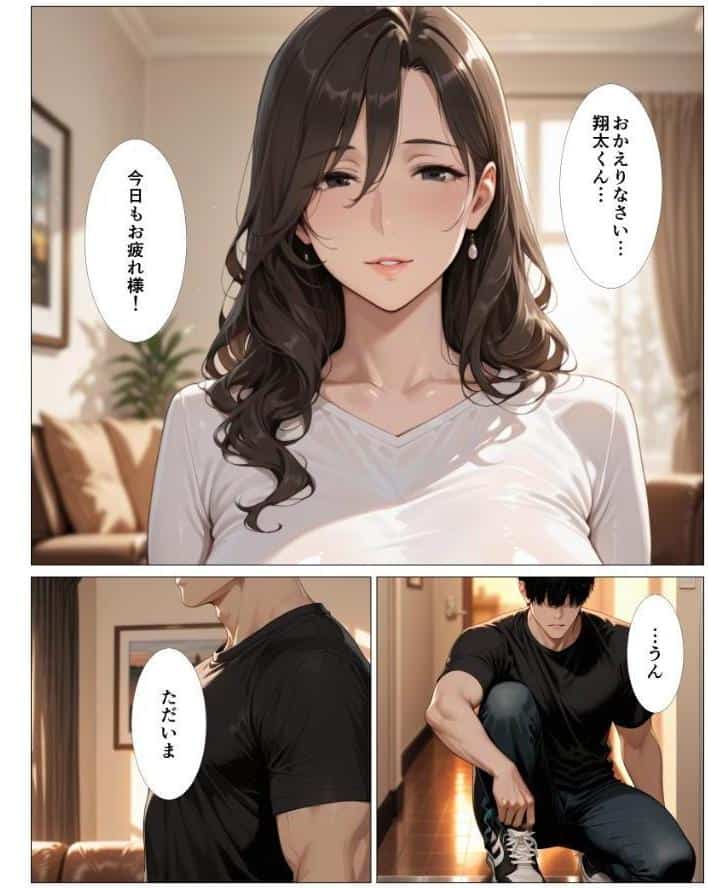 酒乱でキス魔の義母さんにチンポをベロベロ舐められて童貞卒業した話【モザイク版】 hitomiエロ漫画raw(同人誌)無料サンプル画像001