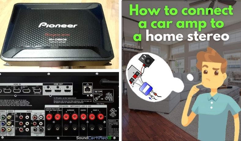 How to connect a car amp to home stereo featured image