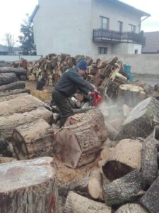 Bois de chauffage sec