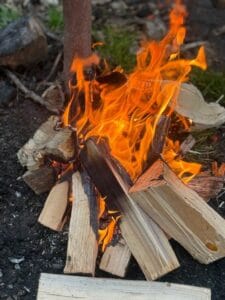 Bois de chauffage sec