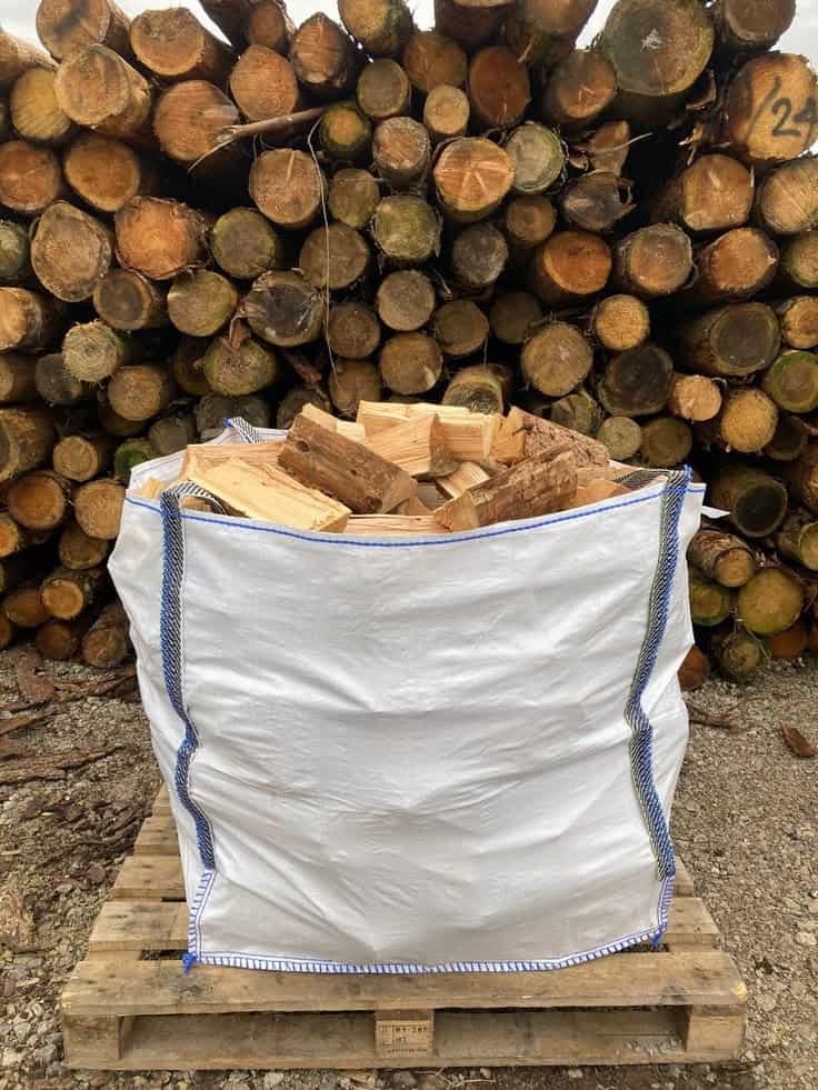 Bois de chauffage sec