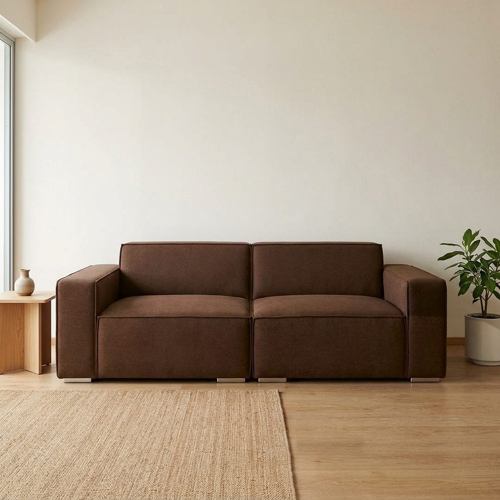 Skylar Hydrotex™ Sofa in Mocha
