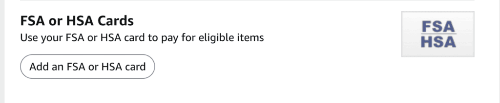 FSA and HSA card payment options for eligible items at Redcypress Designs.