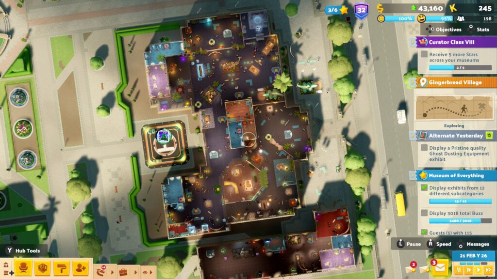 Cozy game scene with vibrant, colorful rooms and playful elements, perfect for relaxing and engaging.