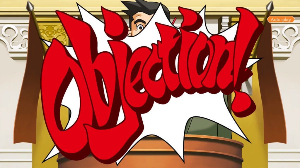 Comic style illustration with the word 'Objection!' in bold red letters.