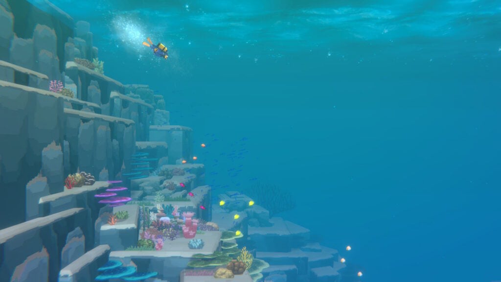 Screenshot of Dave The Diver.