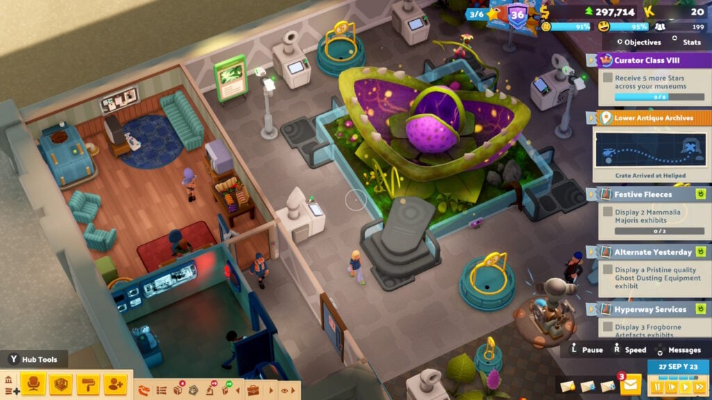 Creative workspace with colorful decor and modern furniture at Redcypress Designs.