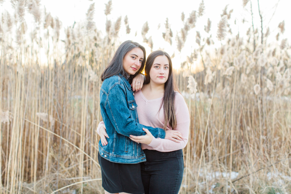 same gender couple female gay couple kissing outside intimate same sex engagement session tips grey loft studio ottawa wedding photographer ottawa wedding videographer wedding photo affordable wedding photographer cheap wedding photographer budget photographer kanata wedding photographer 