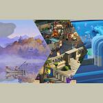 Digital artwork of cozy games for brain and soul relaxation.