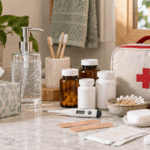 Medical supplies and first aid kit for FSA eligible expenses.