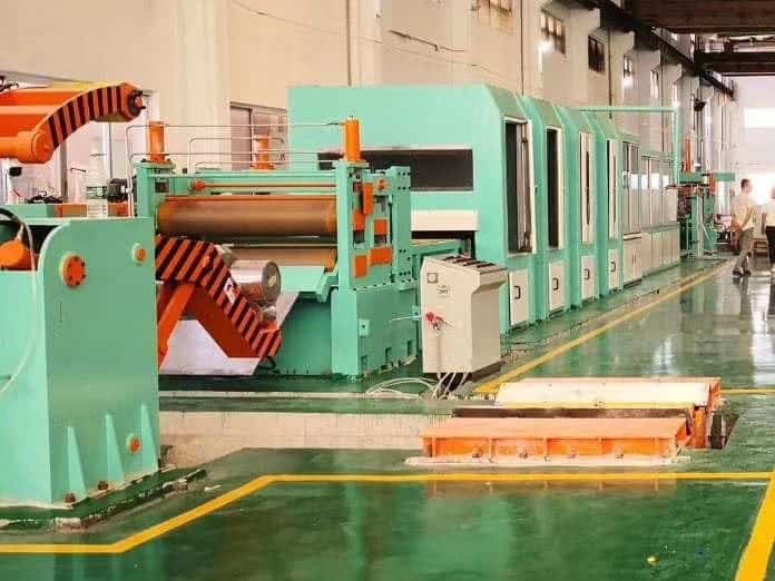 No.4 and HL stainless steel polishing line
