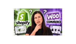 Shopify and WooCommerce ecommerce platforms compared.