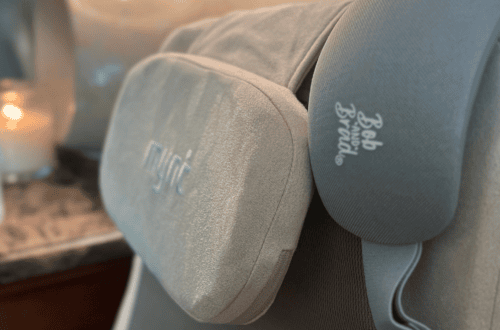 Close Up of Back Massager & Eye Massager