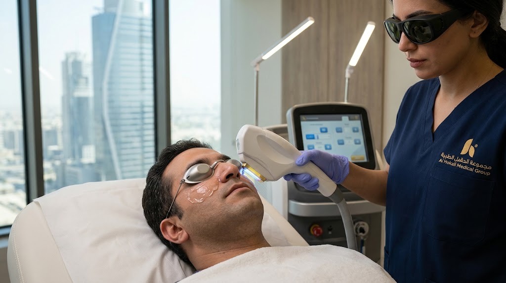 علاج جفاف العين بتقنية IPL