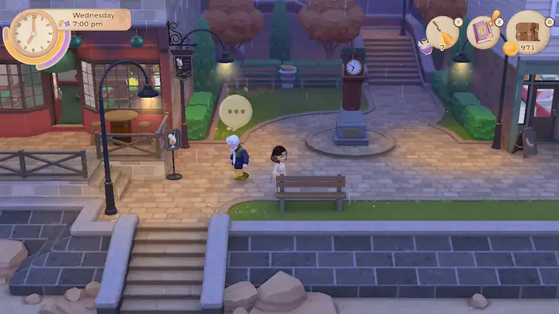 Screenshot of Wylde Flowers on the Switch.