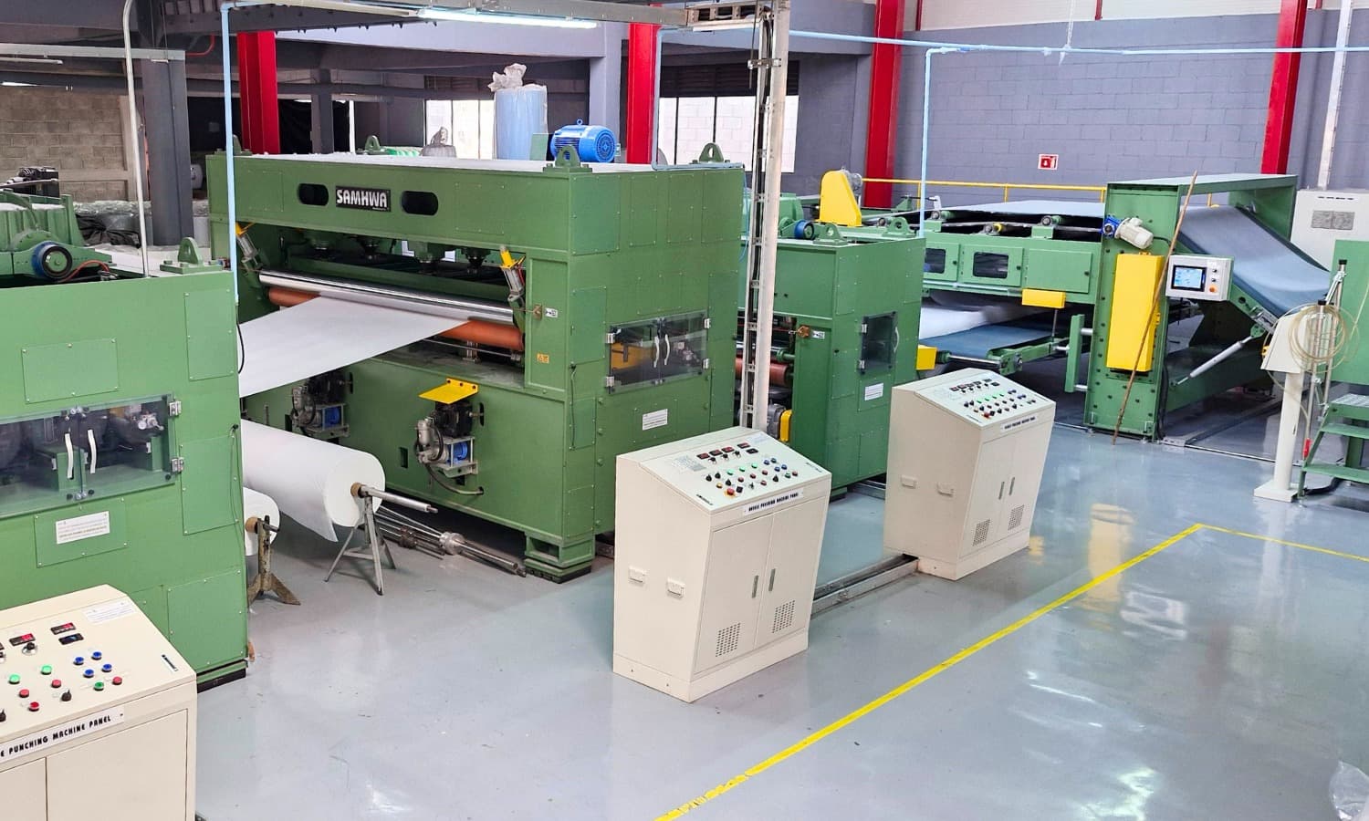 Producción de Non Woven INDUSTRIAL ENTRETELAS BRINCO