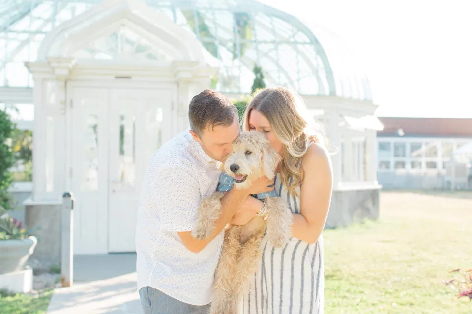 Neutral Blue/White/Grey Engagement Session Outfit Inspiration - Tropical Garden - Cute Puppy with Button up Shirt -
Grey Loft Studio - Ottawa Engagement Session - Tropical Gardens - Peony Styled Engagement - Jéhanne & Trevor
-Wedding Photographer Ottawa - Wedding Photo Ottawa - Ottawa Wedding Videographer - Ottawa Wedding Photography & Videography - Ottawa Photo Studio