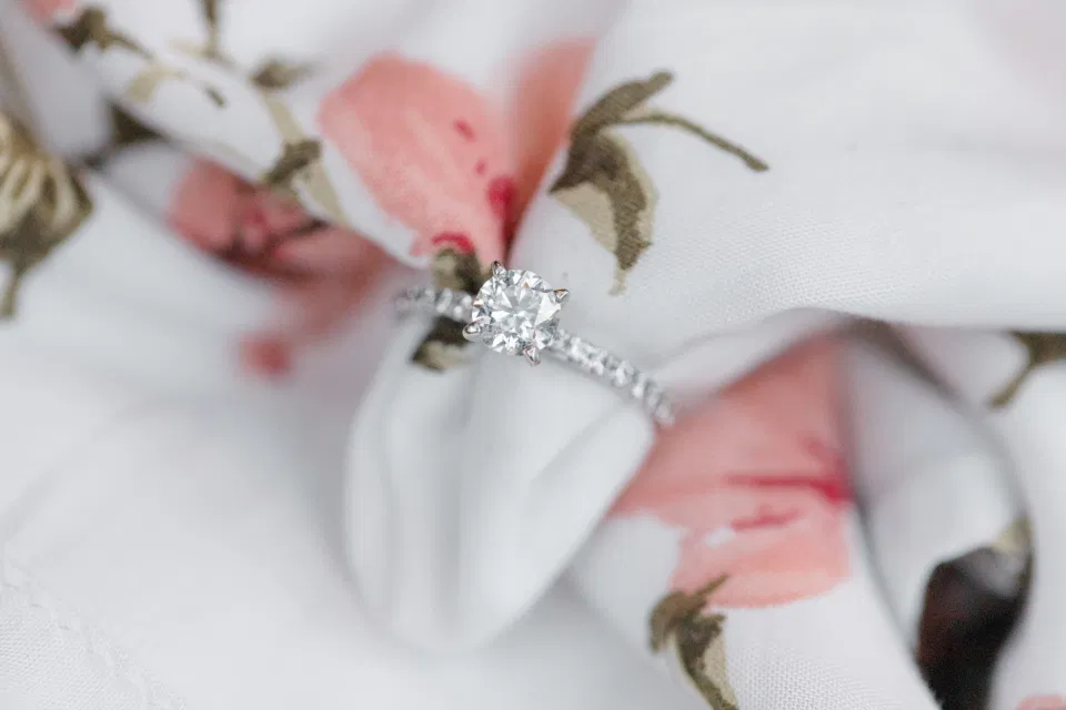 Engagement Ring - Styling During Engagement Session