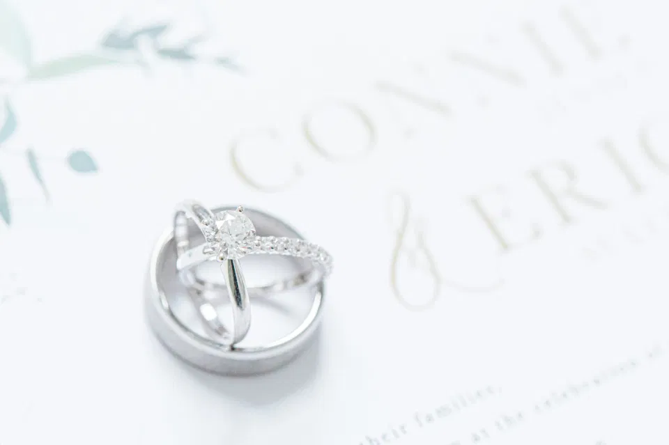 Rings styled - Invitation - Wishtree Invitations and Design - Styling