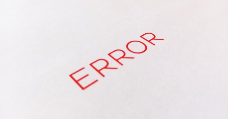 Tipos de erros (1)