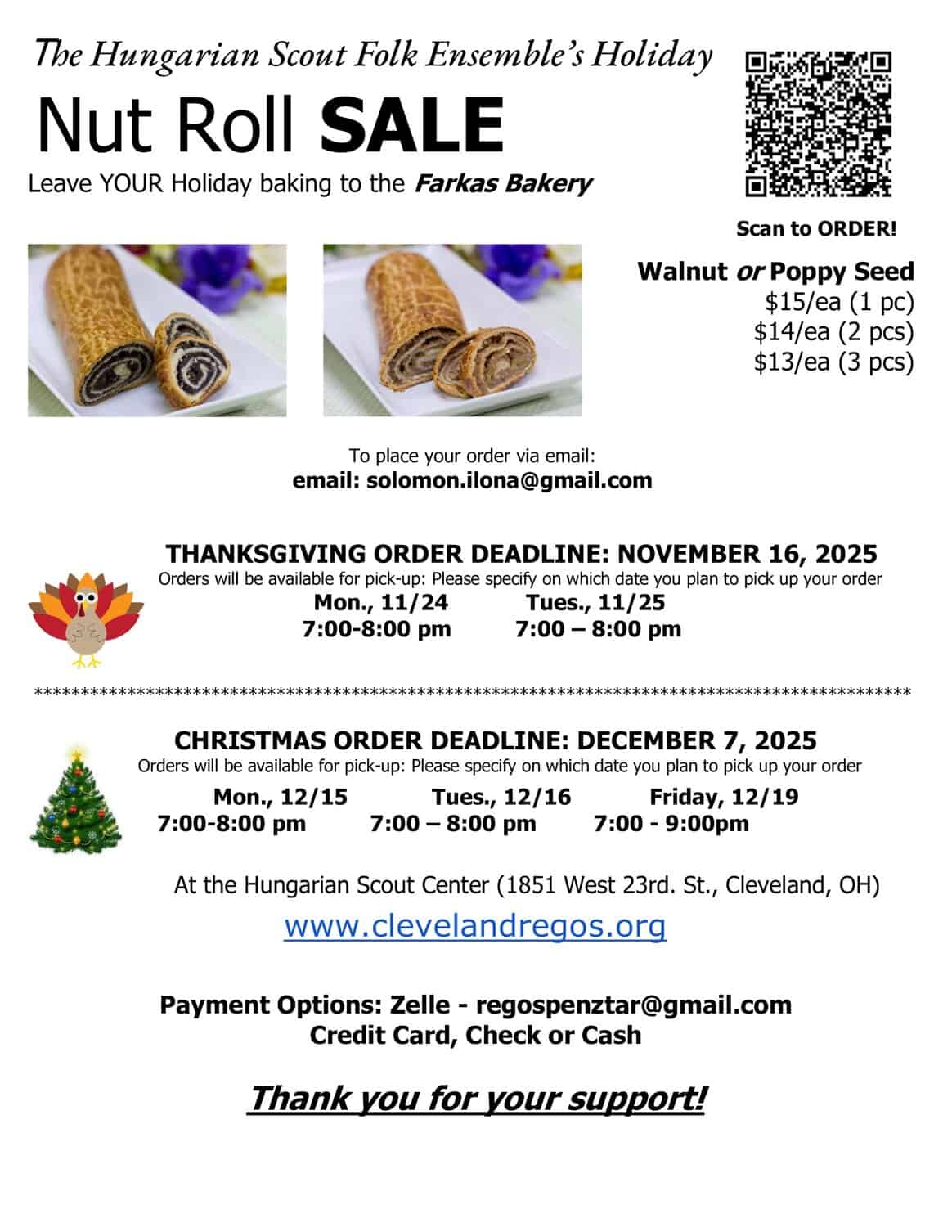 Nut Roll Sale / Bejgli Árusitás (Hungarian Scout Folk Ensemble / Regösök)