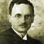 Reményik Sándor egy festményen