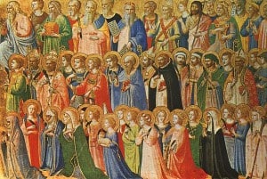 Fra Angelico: Mindenszentek, National Gallery, London
