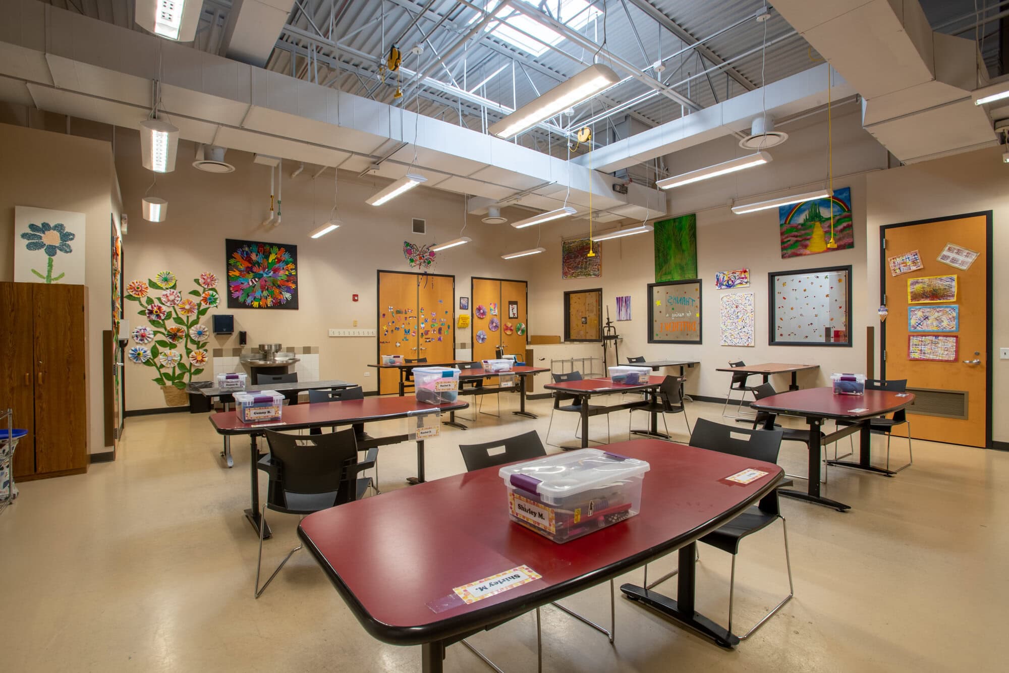 Large photo of HH Community Day Services art room