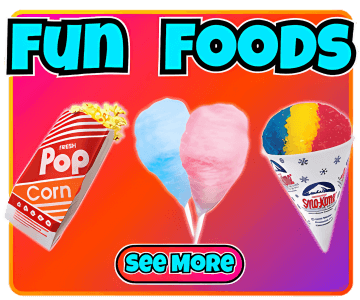 Concession machine rentals in Center Point, AL – popcorn, cotton candy, and snow cones.