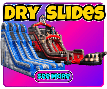 Inflatable dry slide rentals in Center Point, AL – thrilling fun without water.