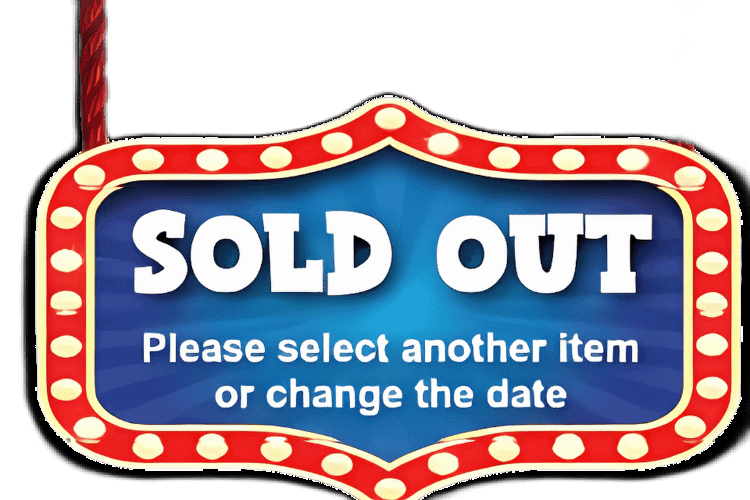 Sold Out Sign 1