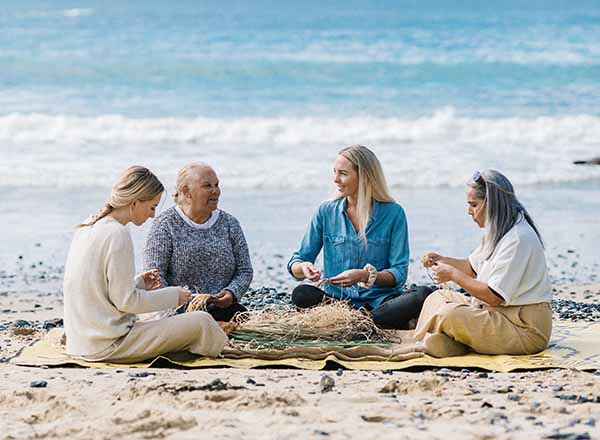An indigenous experience with an elder in Narooma NSW