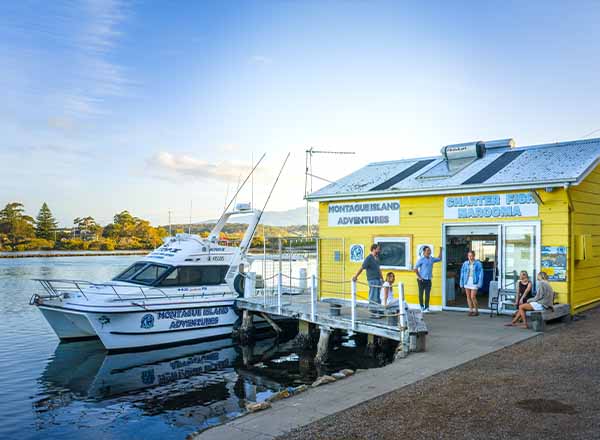 Montague Island Adventures, a boat charter in Narooma
