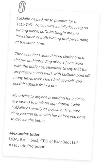 TedXtalk review