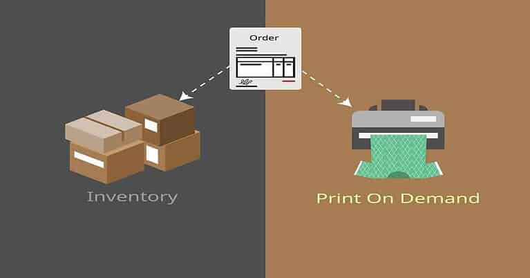 dropshipping vs. print on demand