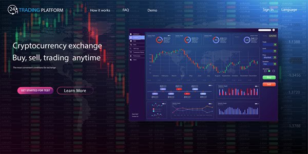 Crypto trading platform.