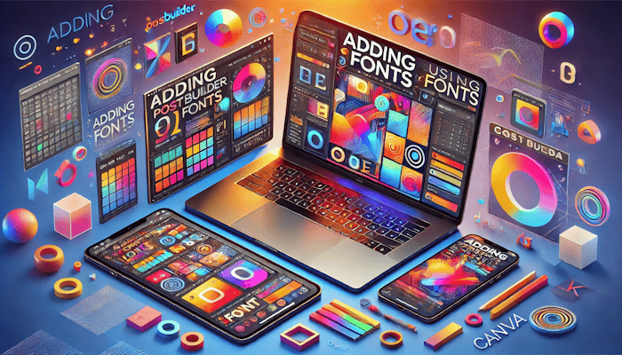 Design Apps for adding fonts