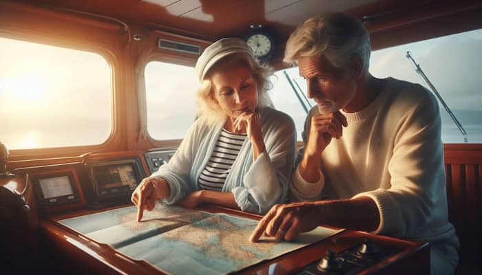 Charting a new course.