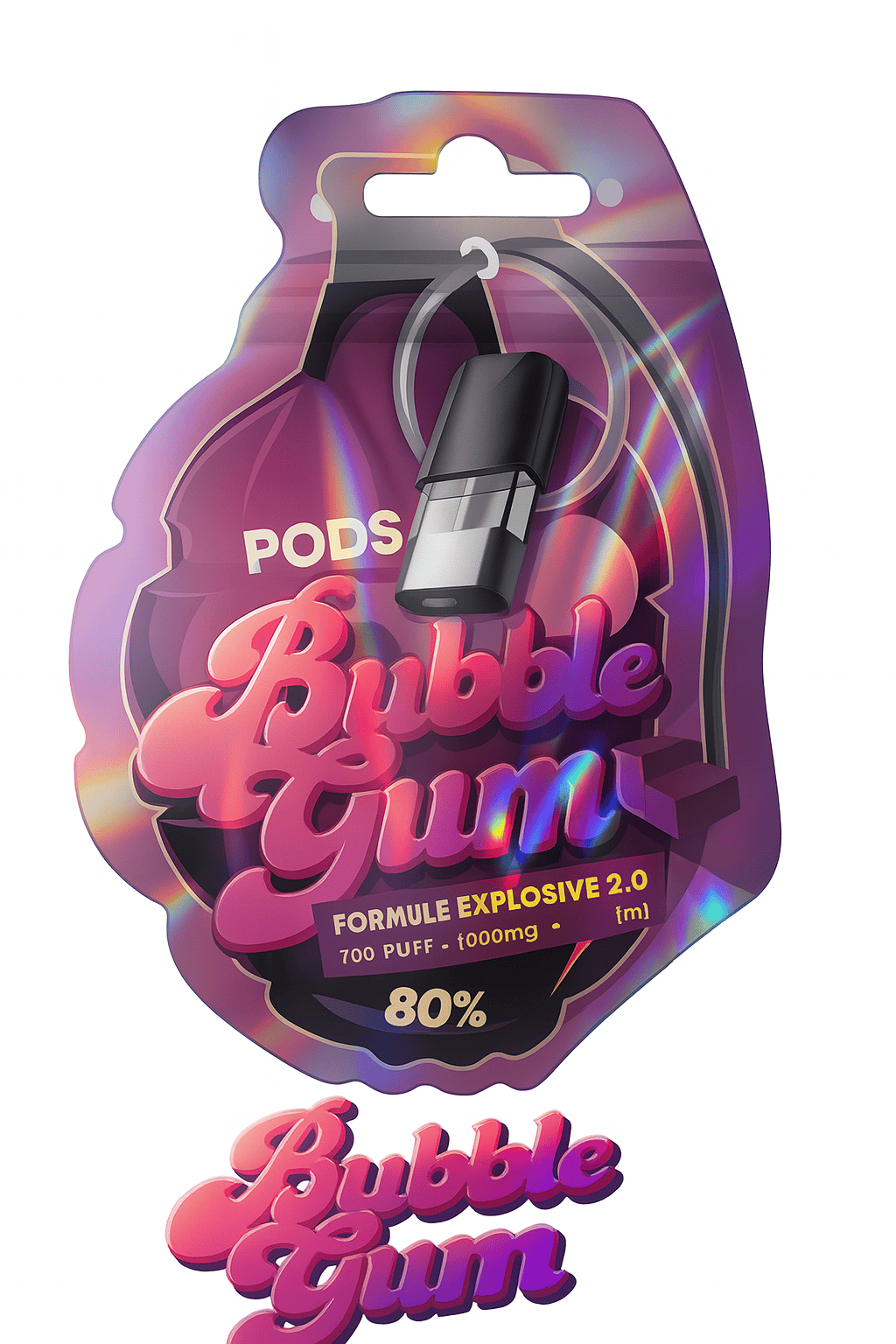 pods bubble gum