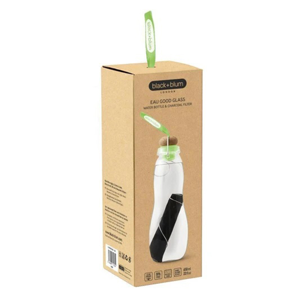 Black+Blum Eau Good Water Bottle with charcoal filter