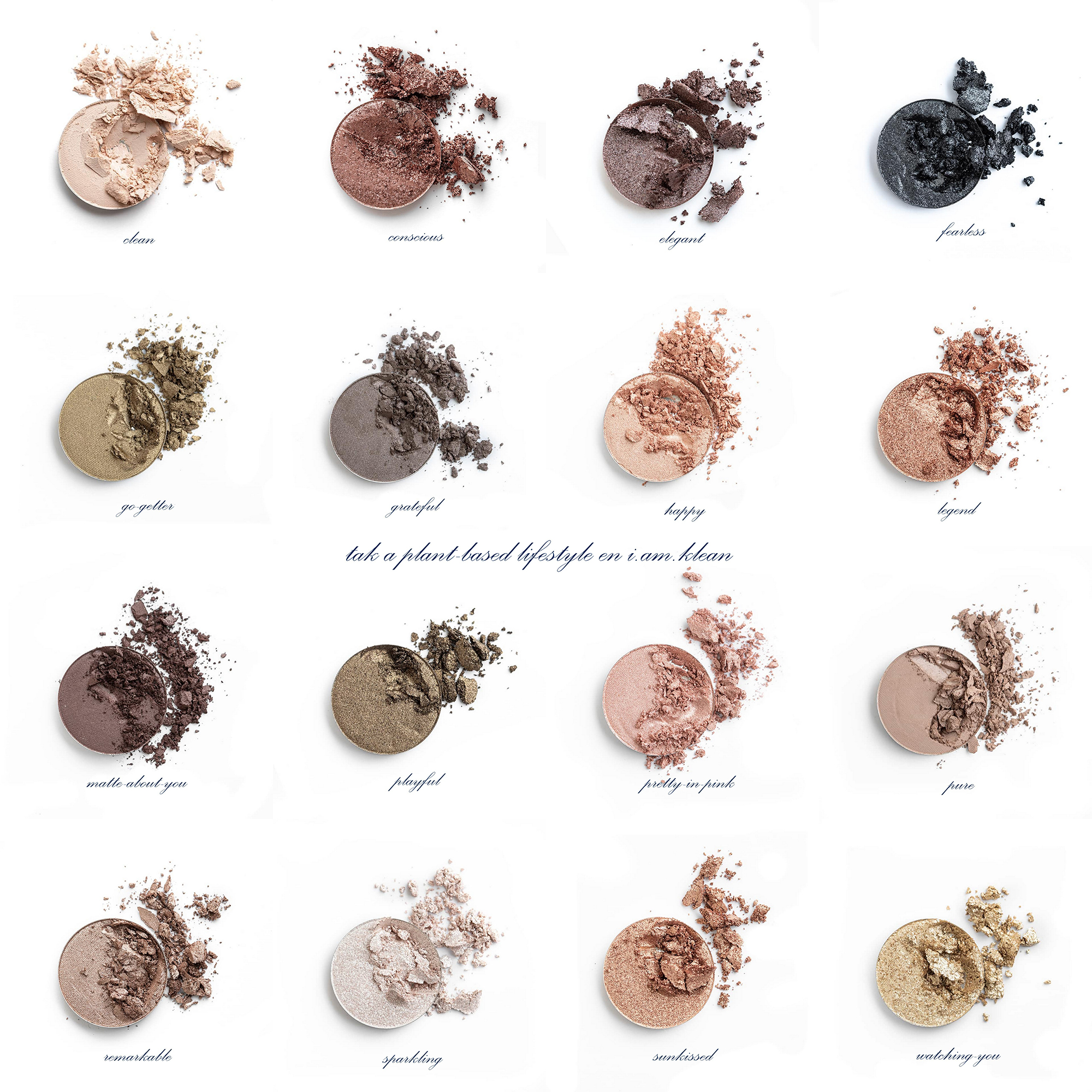 i.am.klean - Compact Mineral Eyeshadow - vegan compacte oogschaduw