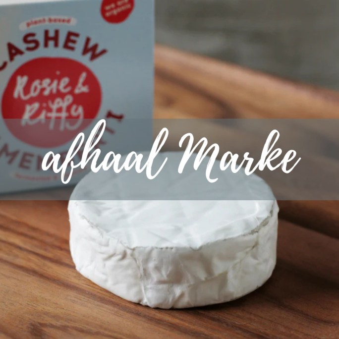 vegan kaas - enkel afhaal