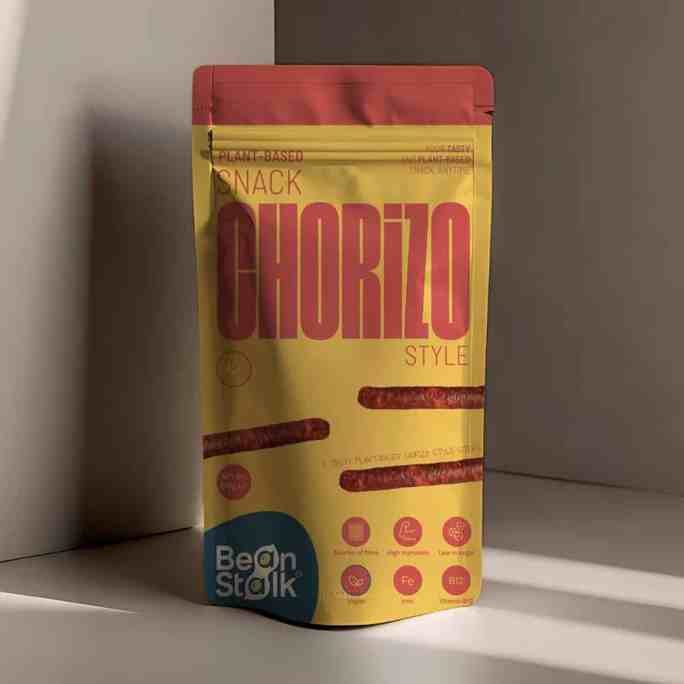 Beanstalk Chorizo Style vegan worstjes 5 stuks 50gr