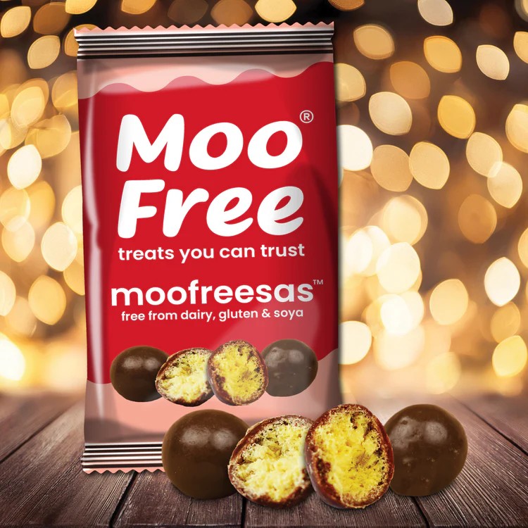 Moo Free Moofreesas. Vegan maltesers in een zakje 35gr