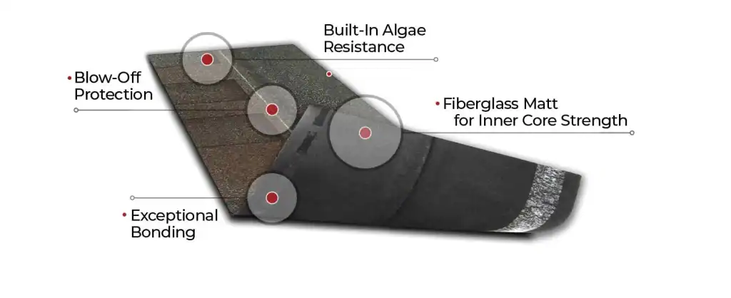 Durable composite decking board with built-in algae resistance and fiberglass core for strength.